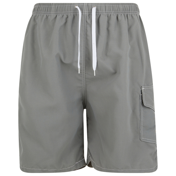 2-Pack Men Swim Trunks, Men Board Shorts Cargo Pocket Bathing Suit Blue & Olive - Picture 7 of 11